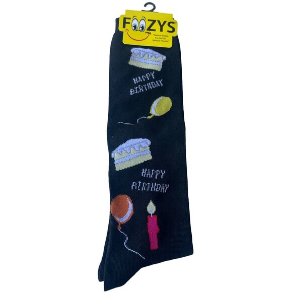 Fozzy's Brand Happy Birthday Over the Knee Socks Women's Shoe Size 4-10 (NWT) - Picture 1 of 6